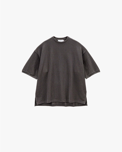-SALE- Cotton Pique Jersey Crew Neck Tee