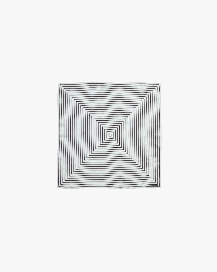 -SALE- Geometric Silk Scarf