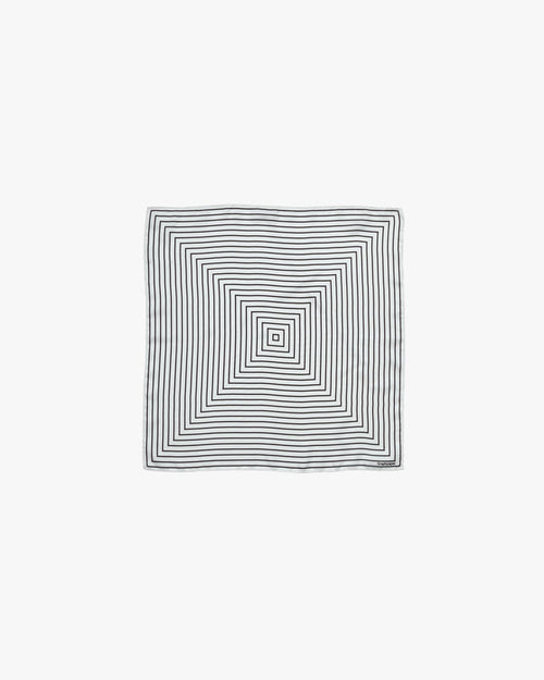 -SALE- Geometric Silk Scarf