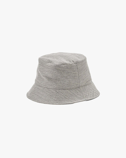 -SALE- Linen Cupro Back Satin Bucket Hat