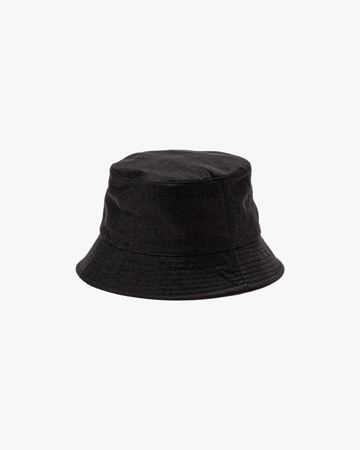-SALE- Linen Cupro Back Satin Bucket Hat