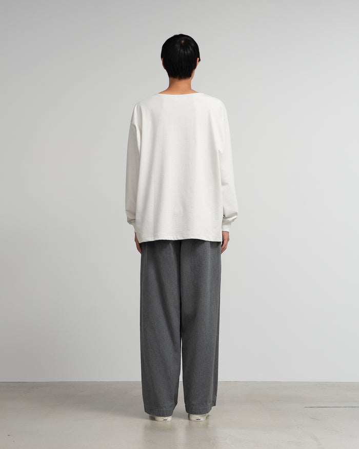 -SALE- Recycled Cotton Jersey Boat Neck