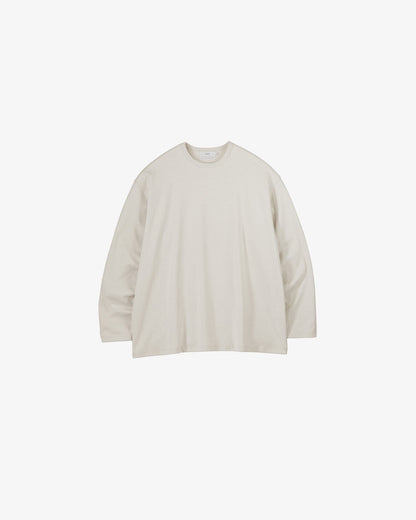 -SALE- Recycled Cotton Jersey L/S Tee