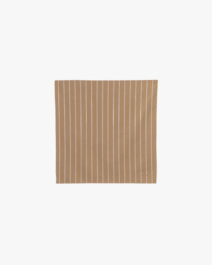 SIDOGRAS Brown Stripe Handkerchief
