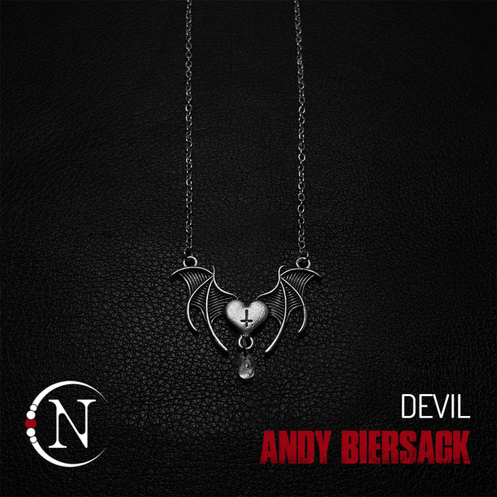 Silver Devil NTIO Necklace by Andy Biersack