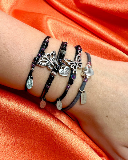 Stay Happy not Crappy NTIO Bracelet by Johnnie Guilbert