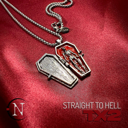 Straight To Hell Necklace by TX2