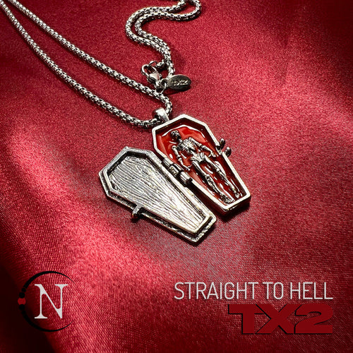 Straight To Hell Necklace by TX2