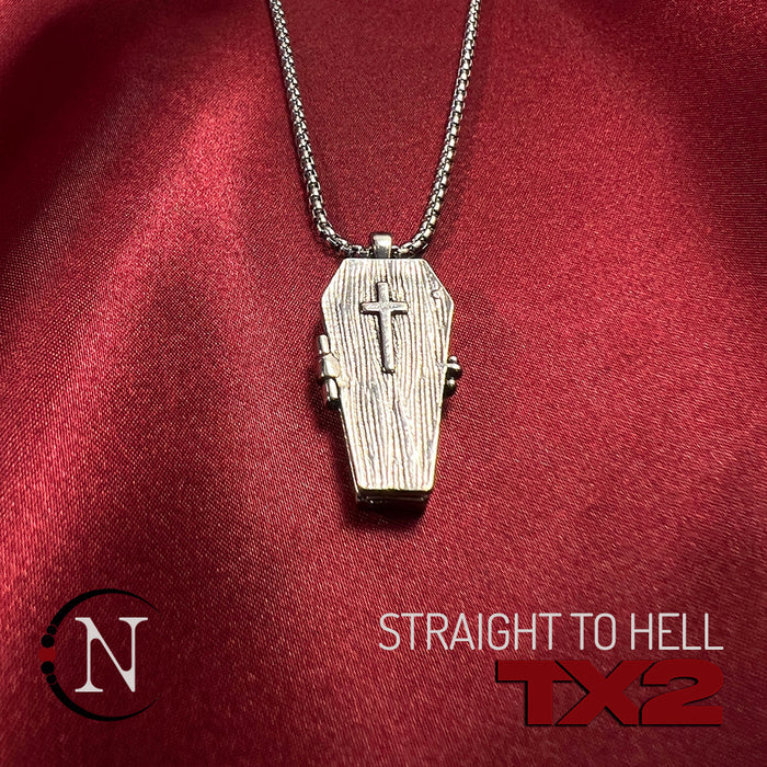 Straight To Hell Necklace by TX2