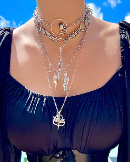 Stronger Than You Know NTIO Choker/Necklace by Ash Costello