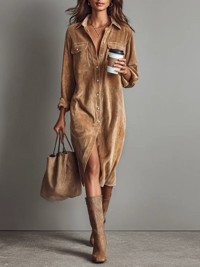 The Cordelia Corduroy Midi