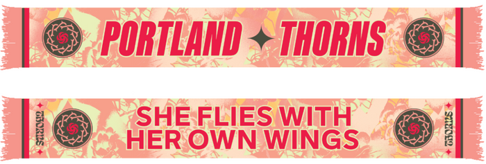 THORNS 2026 ELECTRIC BLOOM SCARF