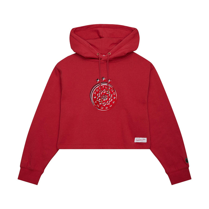 THORNS FC LADIES GOLDEN HOUR GLAZE CROP HOODIE