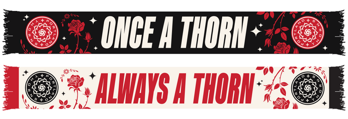 THORNS ONCE A THORN SCARF