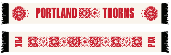 THORNS PATTERN SCARF