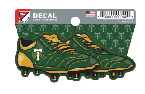 TIMBERS CLEAT DECAL