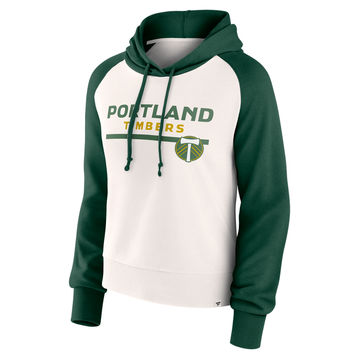 TIMBERS FC LADIES FUNDAMENTAL LONG SLEEVE FLEECE HOODIE