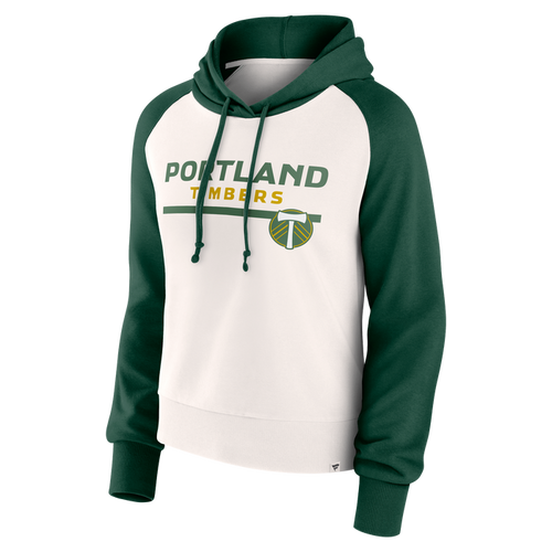 TIMBERS FC LADIES FUNDAMENTAL LONG SLEEVE FLEECE HOODIE