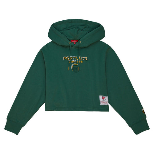 TIMBERS FC LADIES GOLDEN HOUR GLAZE CROP HOODIE