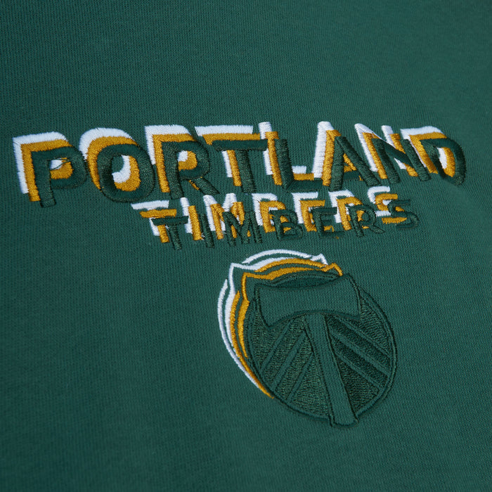 TIMBERS FC LADIES GOLDEN HOUR GLAZE CROP HOODIE