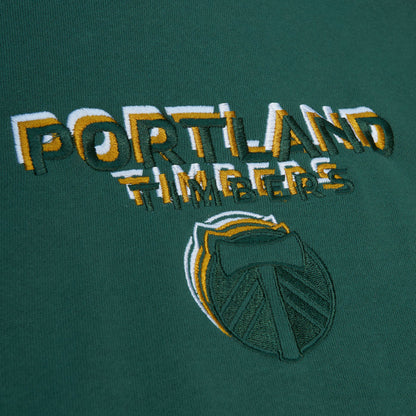 TIMBERS FC LADIES GOLDEN HOUR GLAZE CROP HOODIE
