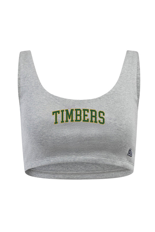 TIMBERS FC LADIES SCOOP NECK CROP TOP