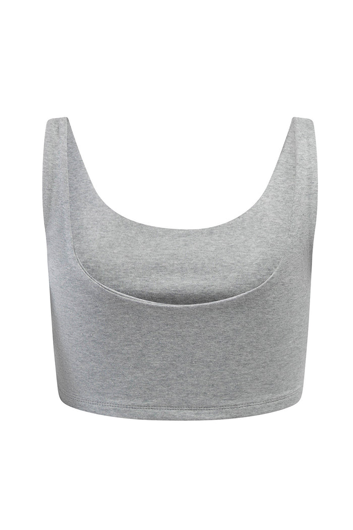 TIMBERS FC LADIES SCOOP NECK CROP TOP