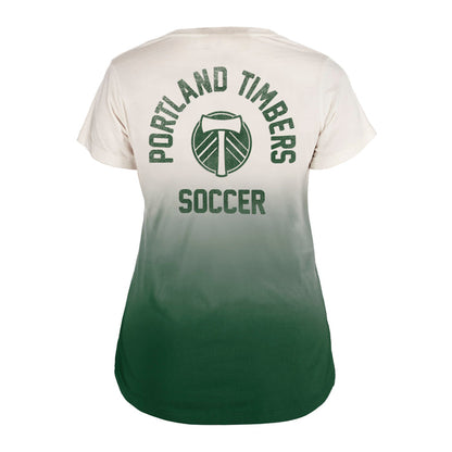 TIMBERS FC LADIES SHORT SLEEVE FADE TEE