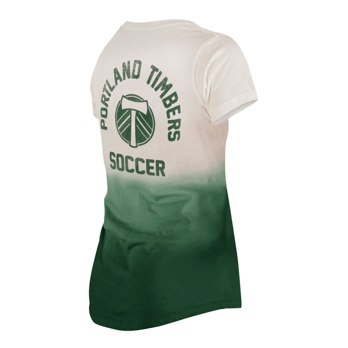 TIMBERS FC LADIES SHORT SLEEVE FADE TEE