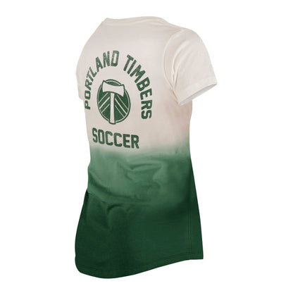 TIMBERS FC LADIES SHORT SLEEVE FADE TEE