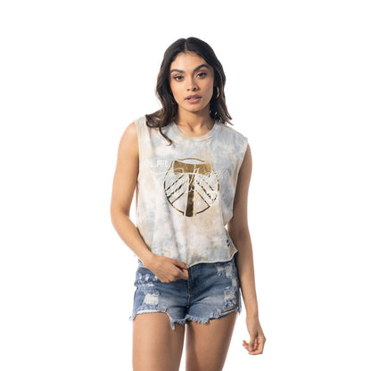 TIMBERS FC LADIES SHORT SLEEVE MUSCLE TANK TOP