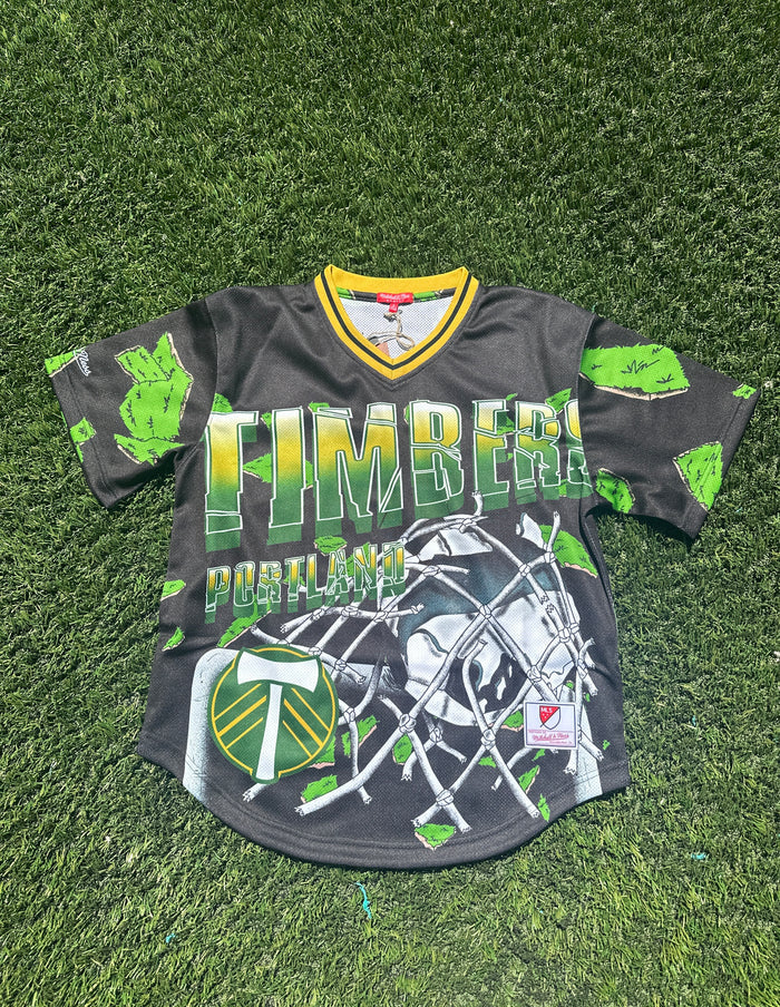 TIMBERS FC LADIES SHORT SLEEVE TURF MESH JERSEY