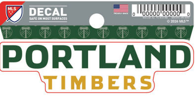 TIMBERS WORDMARK DECAL