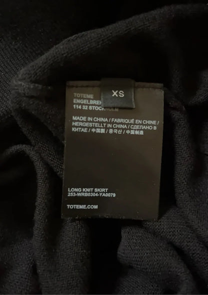 Toteme Long Knit-kjol NWOT