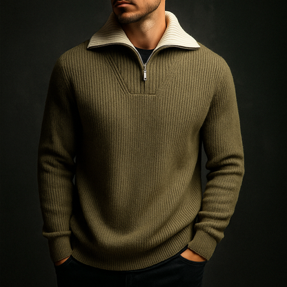 Vernon Wool Quarter Zip