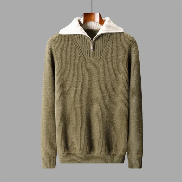 Vernon Wool Quarter Zip
