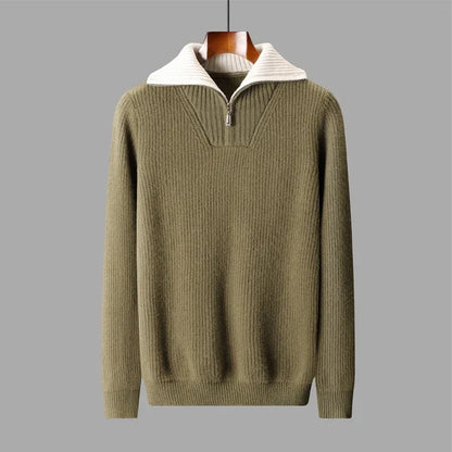 Vernon Wool Quarter Zip