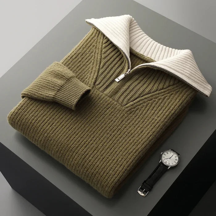 Vernon Wool Quarter Zip