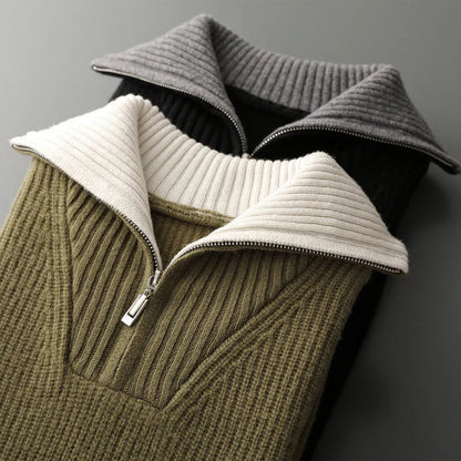 Vernon Wool Quarter Zip