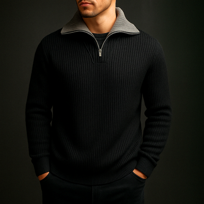 Vernon Wool Quarter Zip