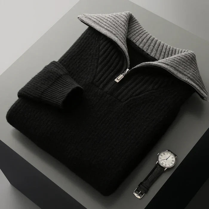 Vernon Wool Quarter Zip