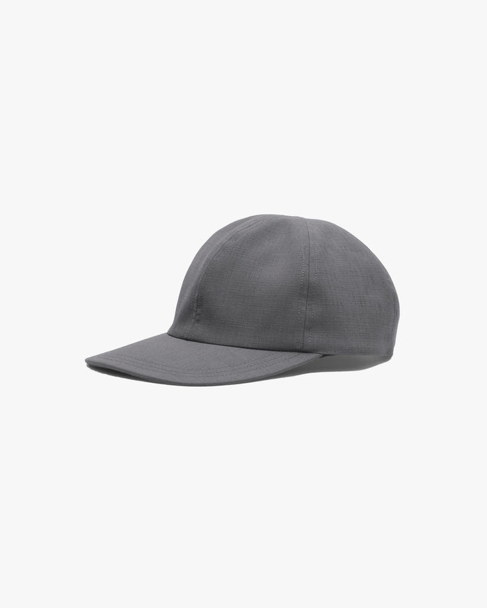 Wool Hopsack 6 Panel Cap