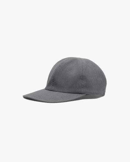 Wool Hopsack 6 Panel Cap