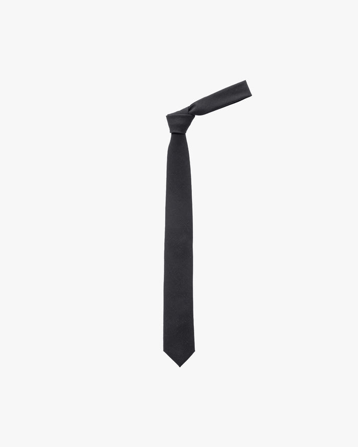 Wool Hopsack Necktie