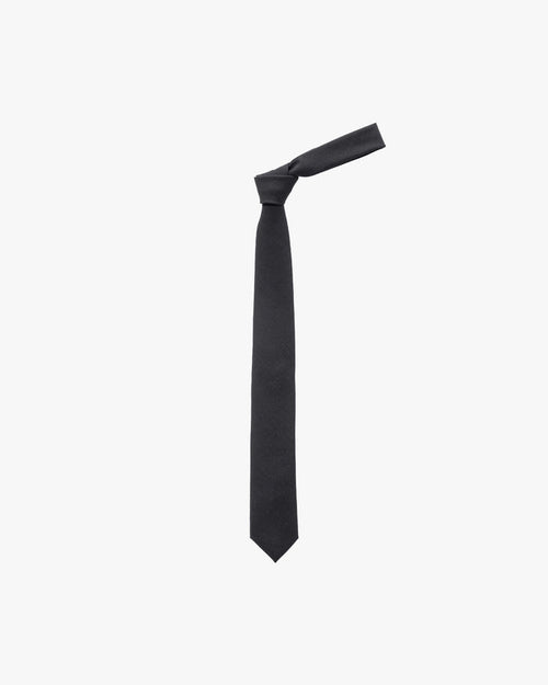 Wool Hopsack Necktie